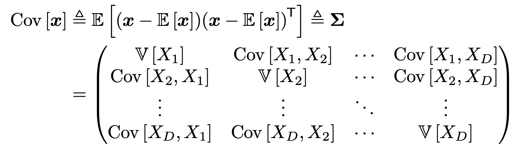 ch3 Probability - part1 - Multivariant Gaussian Distribution