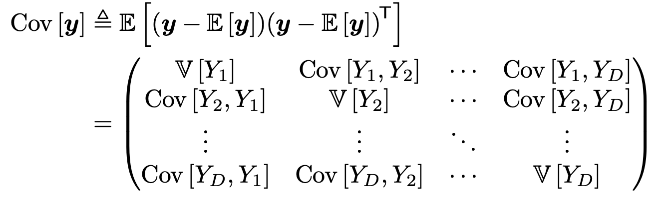 ch3 Probability - part1 - Multivariant Gaussian Distribution
