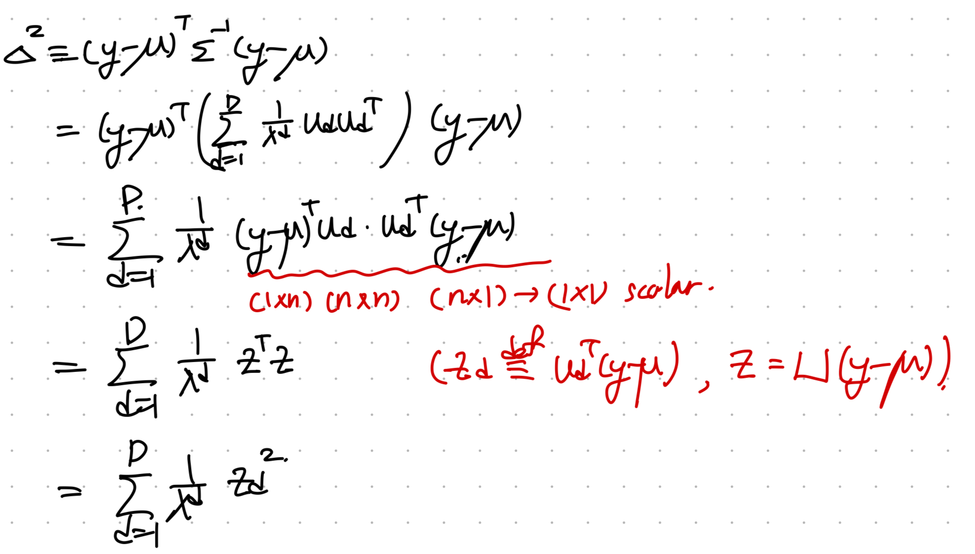 ch3 Probability - part1 - Multivariant Gaussian Distribution