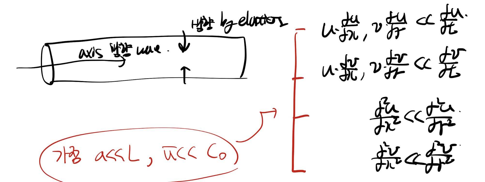 [Pulsatile flow] 1. Flow on a elastic tube