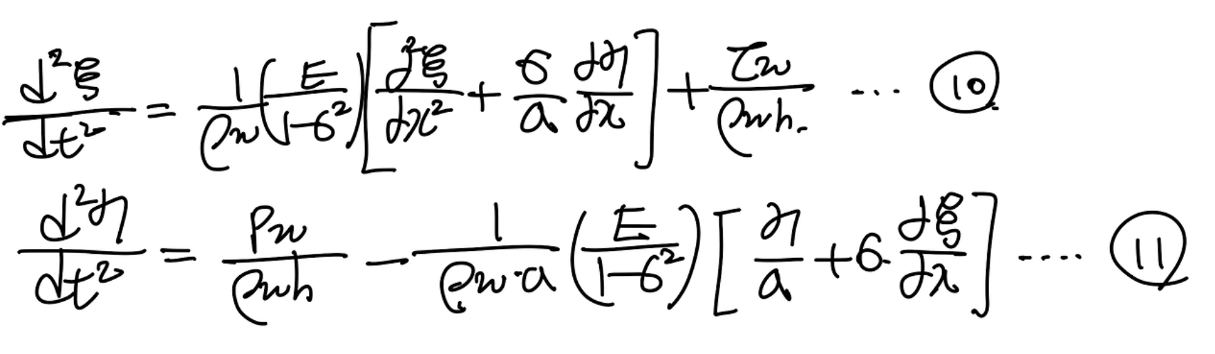 [Pulsatile flow] 3. Coupling with Fluid motion on the elastic tube wall