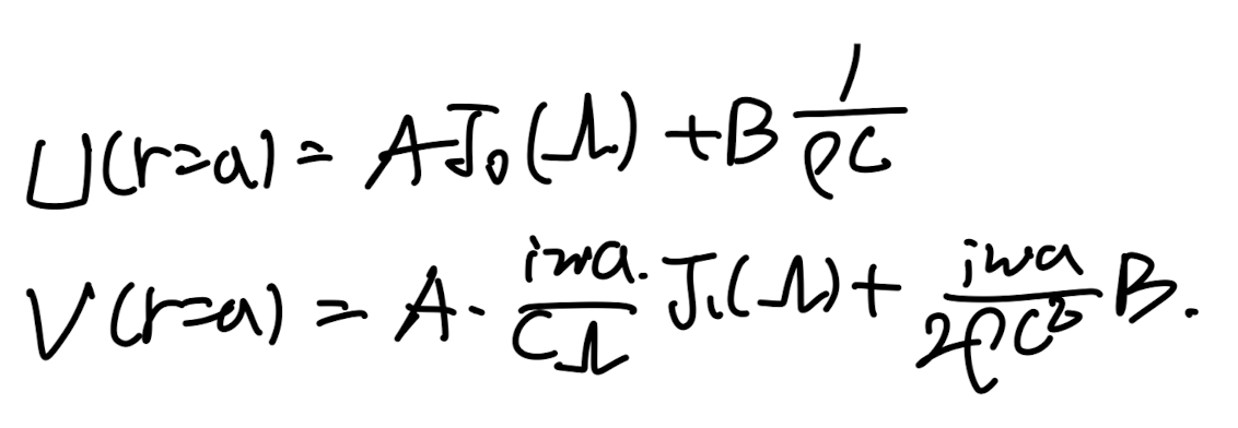 [Pulsatile flow] 3. Coupling with Fluid motion on the elastic tube wall