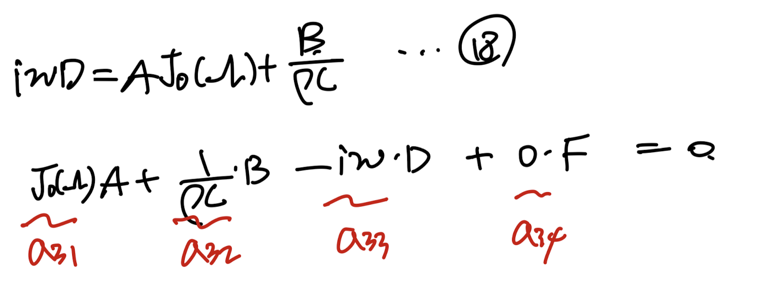 [Pulsatile flow] 4. Coupling with Fluid motion on the elastic tube wall2- Boundary condition