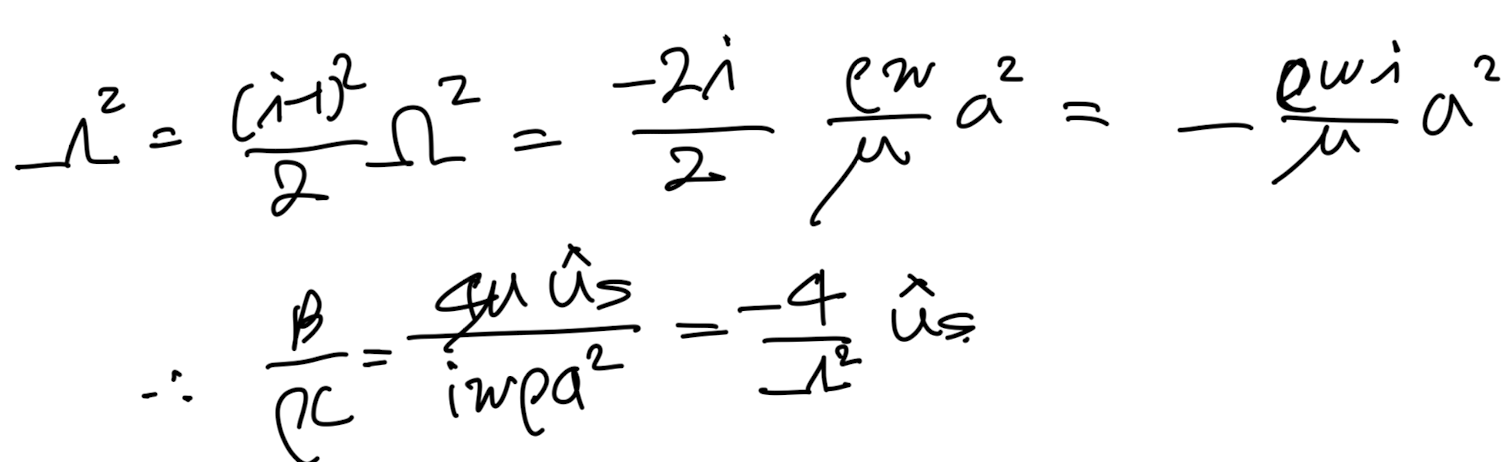 [Pulsatile flow] 4. Coupling with Fluid motion on the elastic tube wall2- Boundary condition