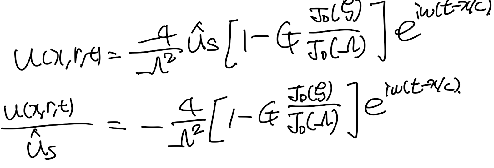 [Pulsatile flow] 4. Coupling with Fluid motion on the elastic tube wall2- Boundary condition