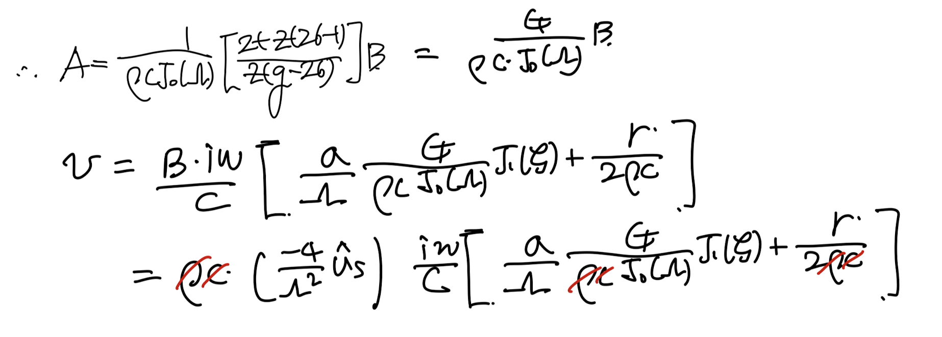 [Pulsatile flow] 4. Coupling with Fluid motion on the elastic tube wall2- Boundary condition