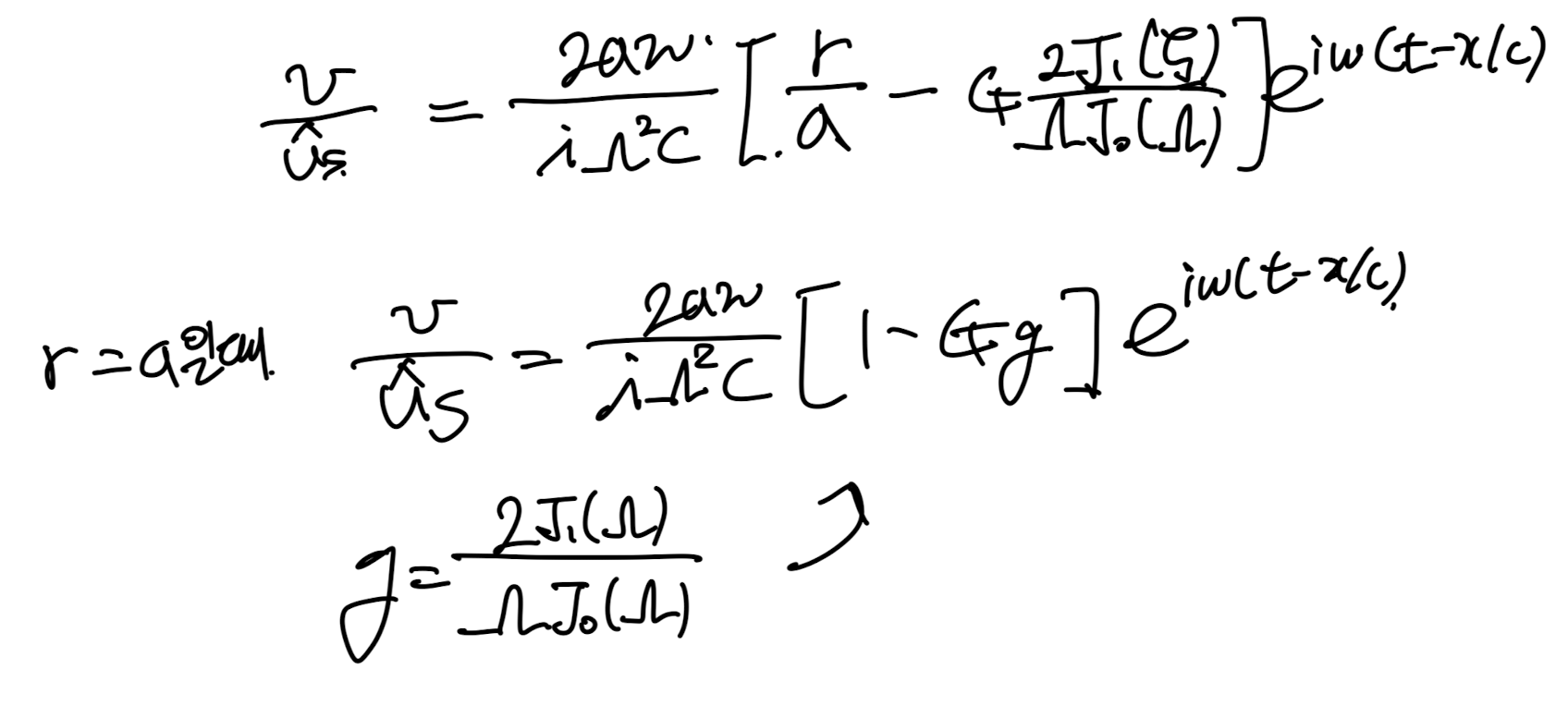 [Pulsatile flow] 4. Coupling with Fluid motion on the elastic tube wall2- Boundary condition
