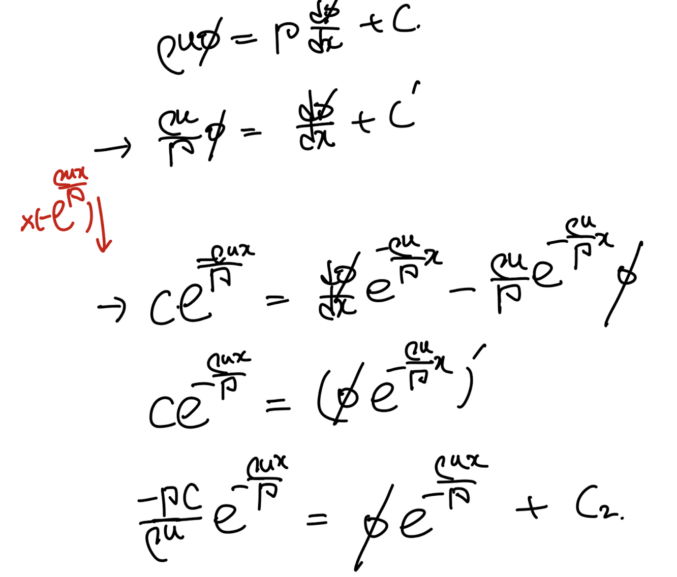 Ch5 Convection and Diffusion - part2 (exact solution vs upwind scheme)