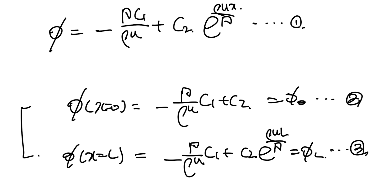 Ch5 Convection and Diffusion - part2 (exact solution vs upwind scheme)