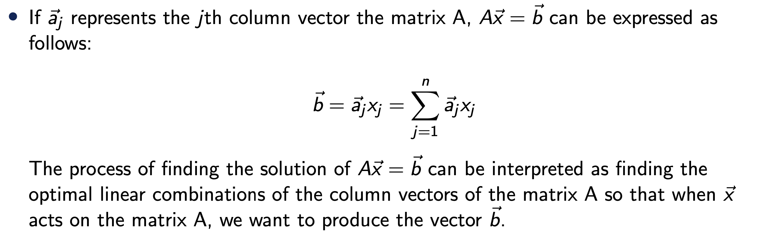 1. Intro - Numerical Linear Algebra