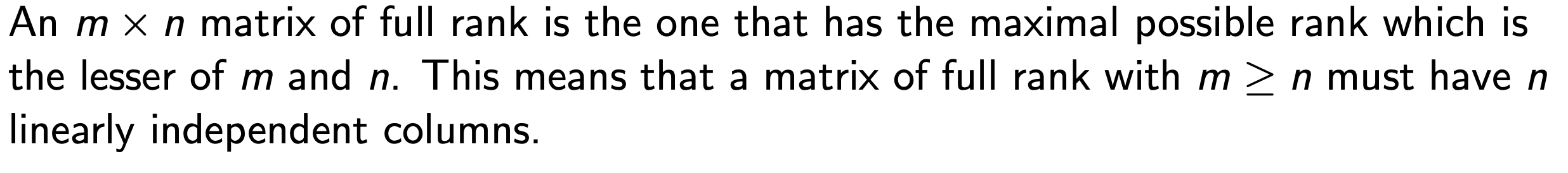 1. Intro - Numerical Linear Algebra