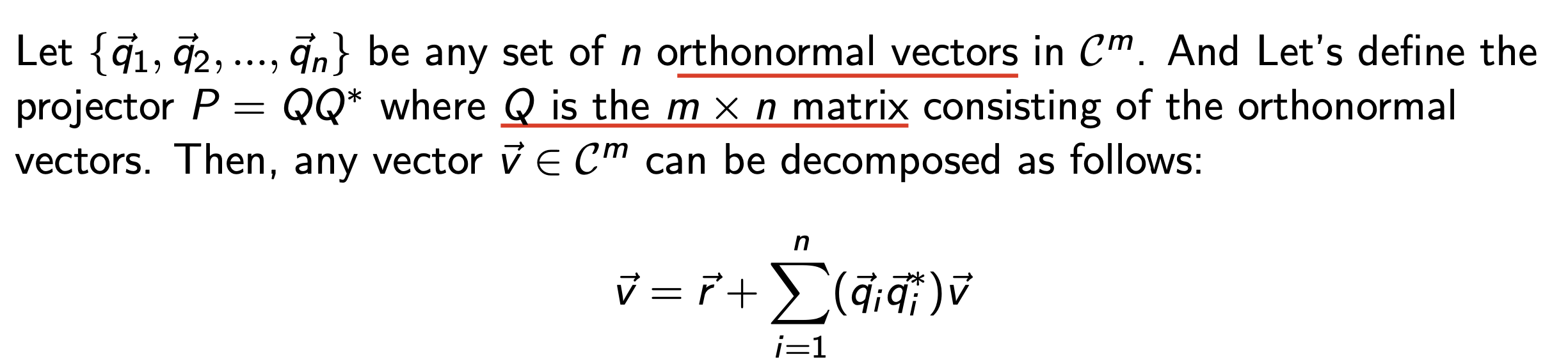 2. QR Factorization - part1 (Gram Schmedit)