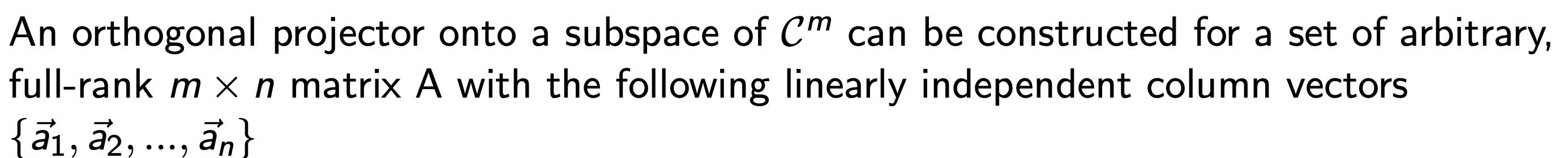2. QR Factorization - part1 (Gram Schmedit)