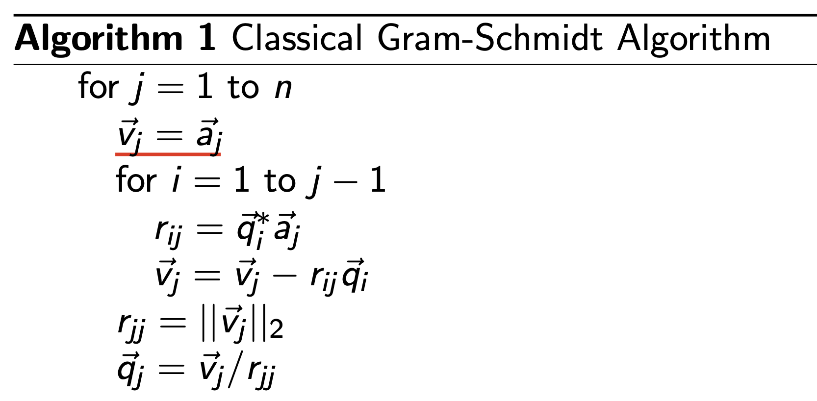 2. QR Factorization - part1 (Gram Schmedit)