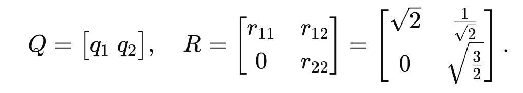 2. QR Factorization - part1 (Gram Schmedit)