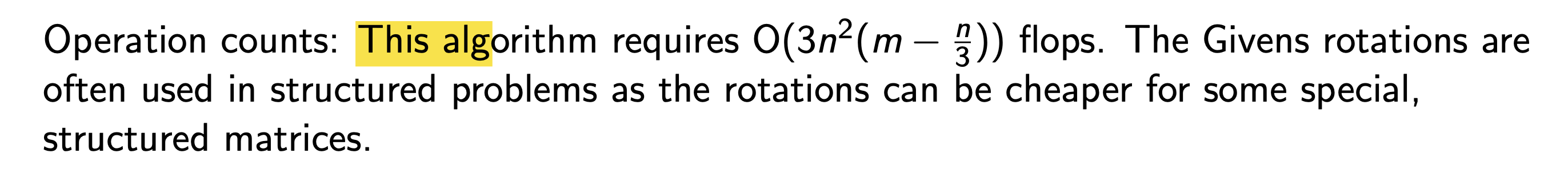 2. QR Factorization - part3 (Given QR method)