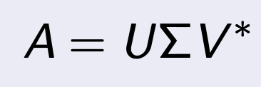 5. Singular Value Decomposition(SVD) - part1