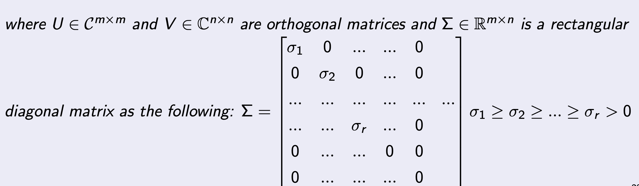 5. Singular Value Decomposition(SVD) - part1