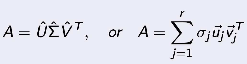 5. Singular Value Decomposition(SVD) - part1