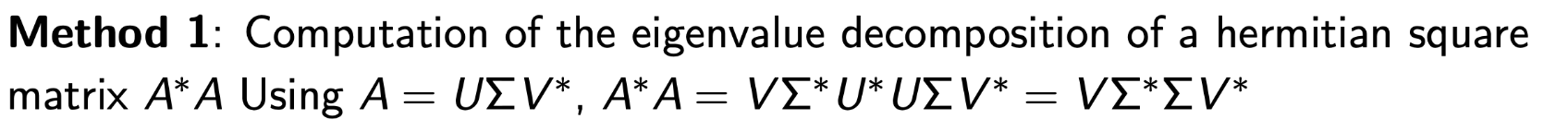5. Singular Value decomposition(SVD) - part2