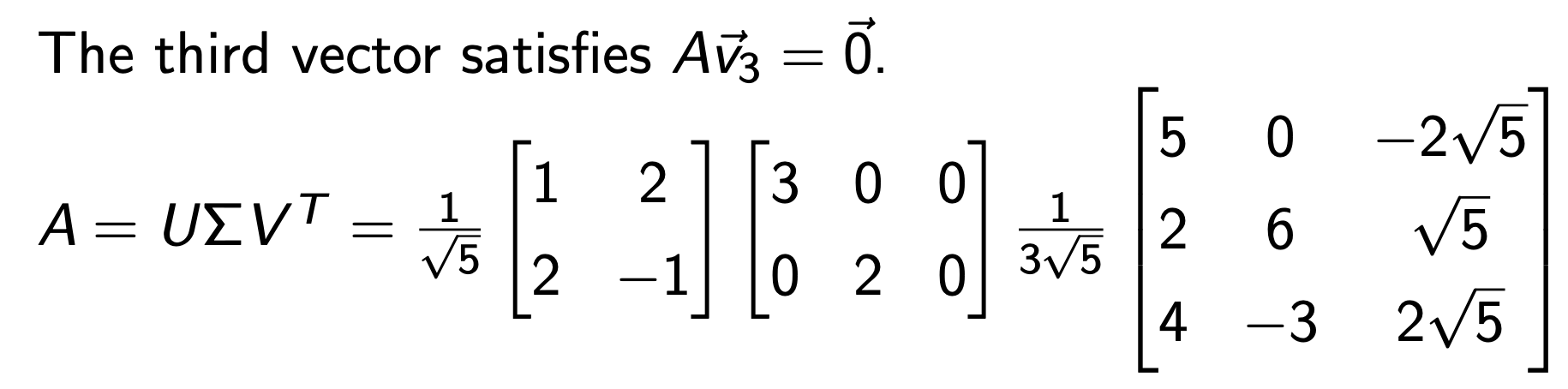 5. Singular Value decomposition(SVD) - part2