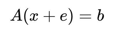 Ch6. Conditioning and Stability - part1