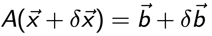 Ch6. Conditioning and Stability - part1