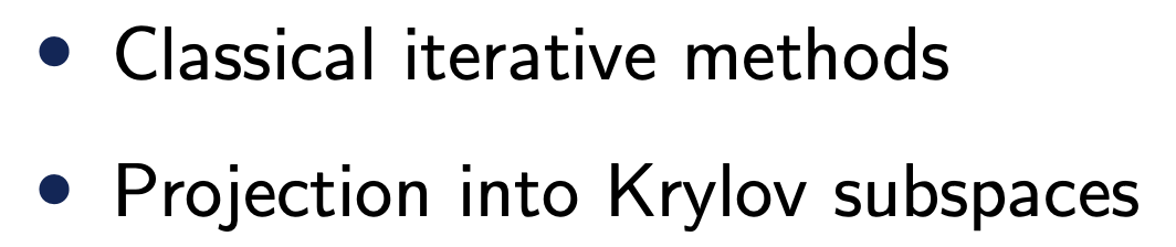Ch8 Classical Iterative Method - part1