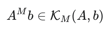 Ch8. Krylov subspace