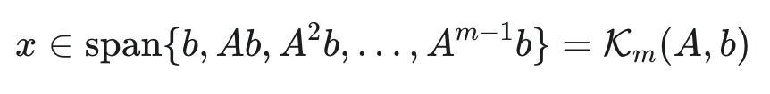 Ch8. Krylov subspace