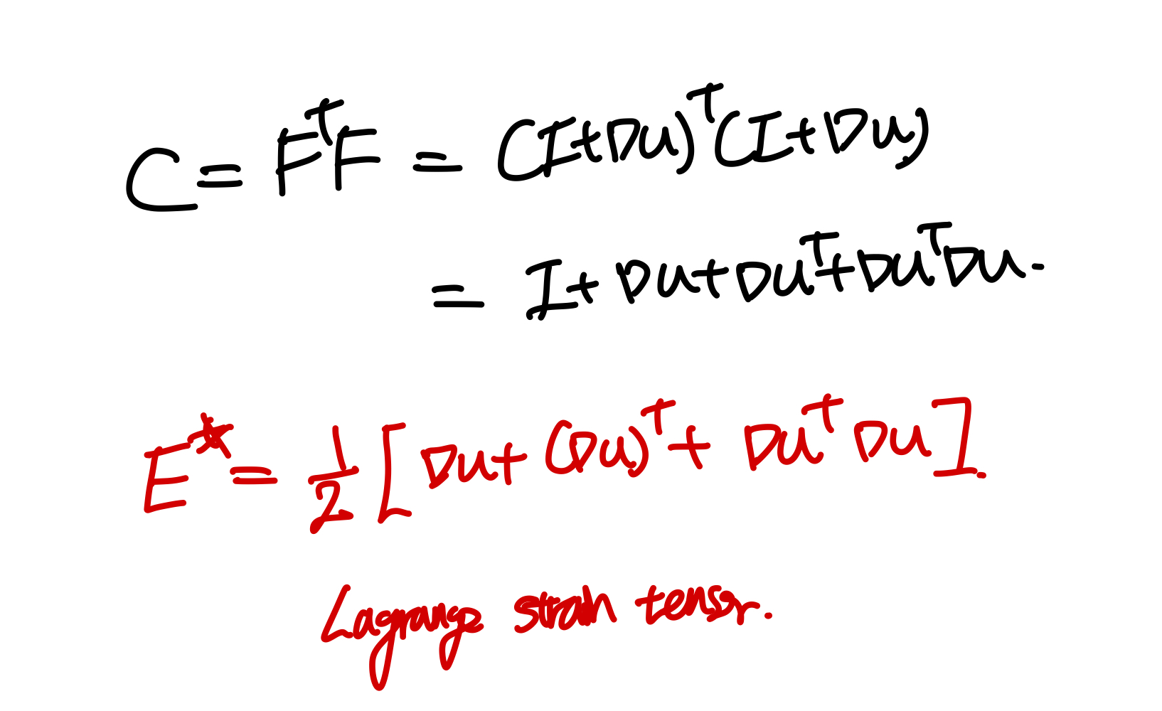 Ch1 Kinematics-part3 - Strain tensor(E*, E)