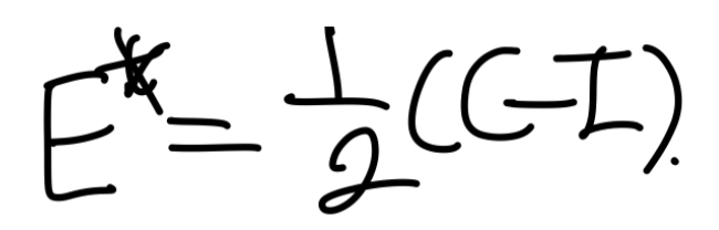 Ch1 Kinematics-part3 - Strain tensor(E*, E)