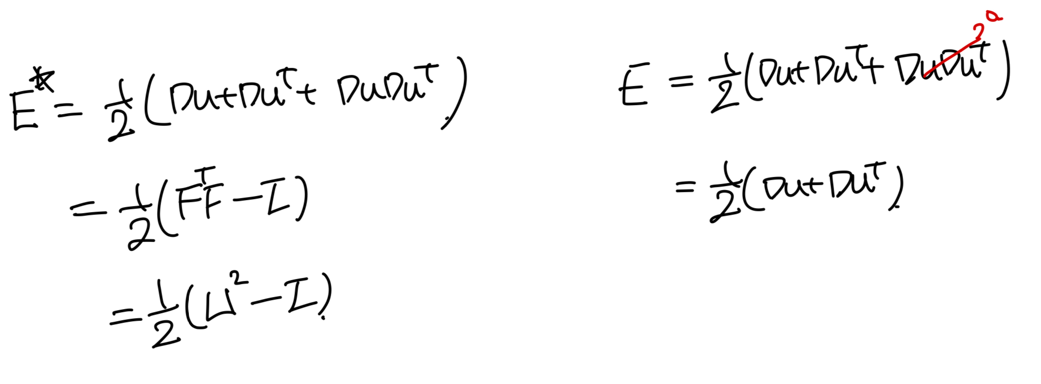 Ch1 Kinematics-part3 - Strain tensor(E*, E)