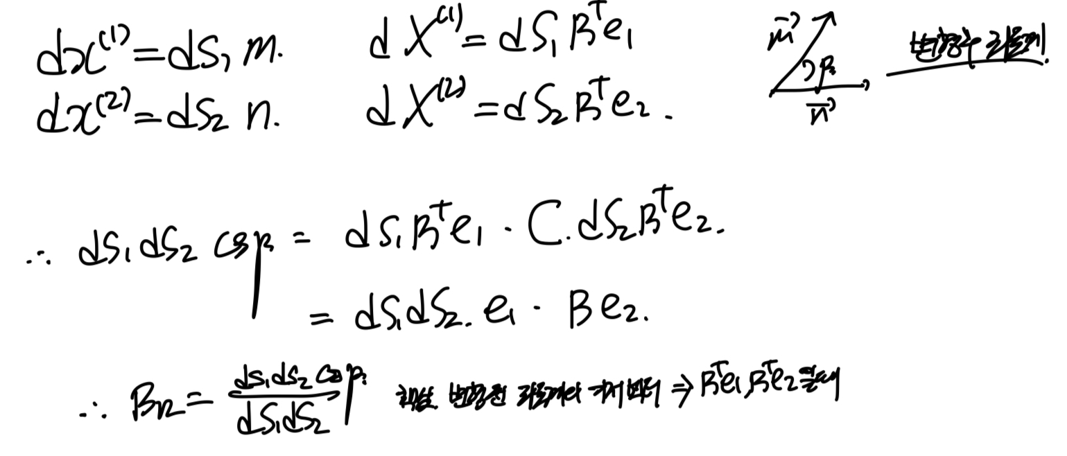 Ch1 Kinematics part4 - (B,e), Volume and Area deformation