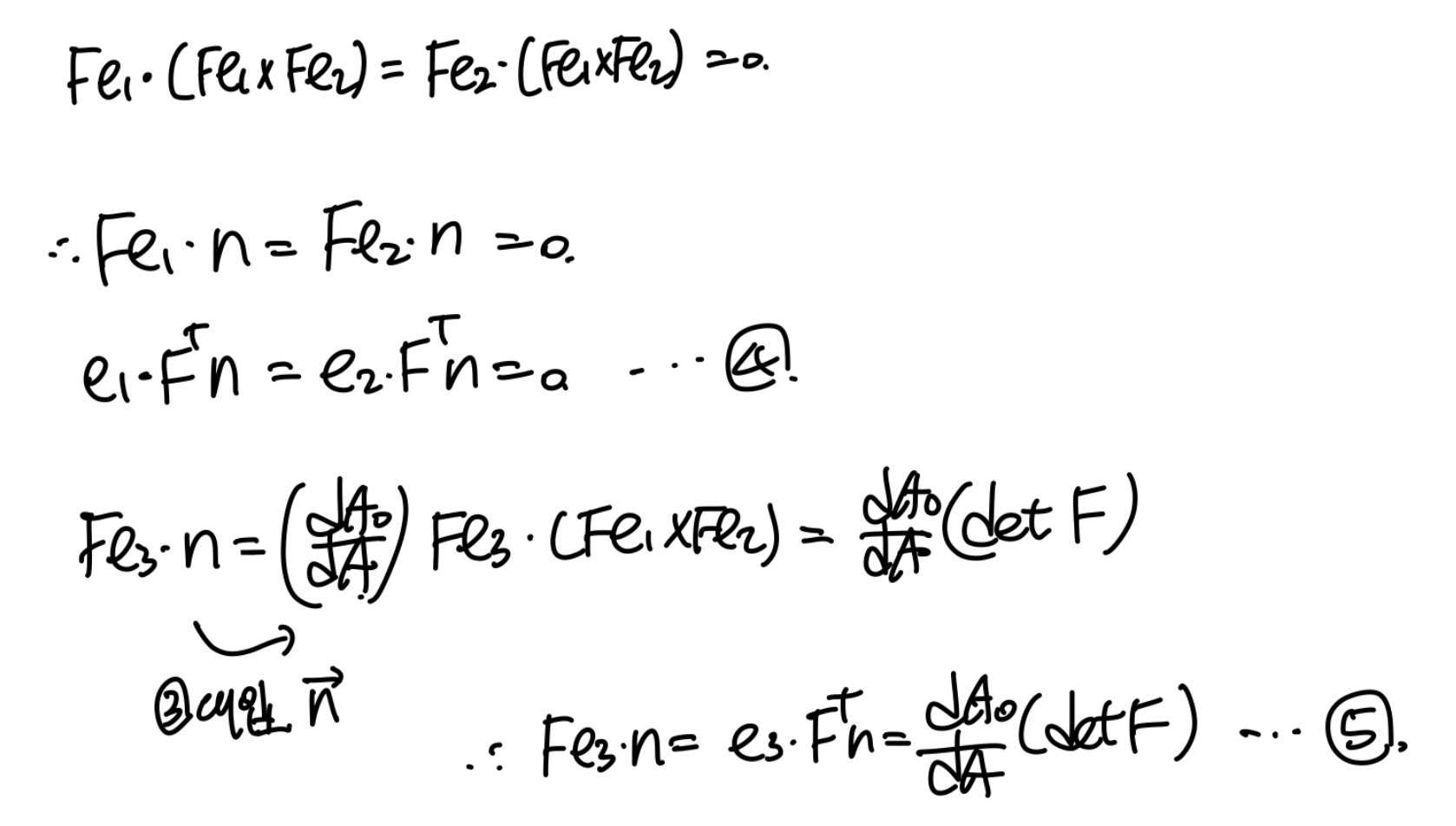 Ch1 Kinematics part4 - (B,e), Volume and Area deformation