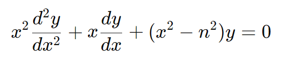 Bessel's Equation_Part1