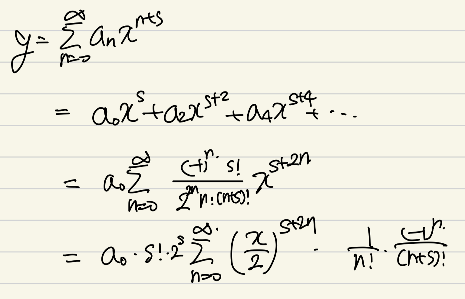 Bessel's Equation_Part1