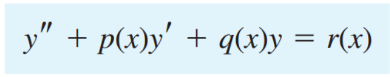 [Engineering Mathematics] Ch 2. 2st-order ODE - part 1