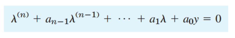 [Engineering Mathematics] Ch 3. Higher-order Linear ODE
