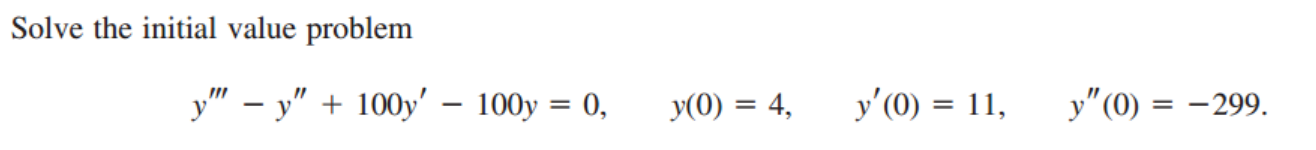 [Engineering Mathematics] Ch 3. Higher-order Linear ODE