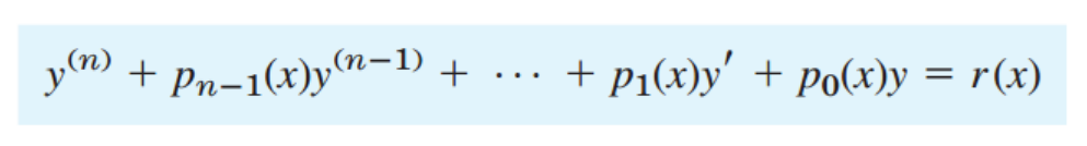 [Engineering Mathematics] Ch 3. Higher-order Linear ODE