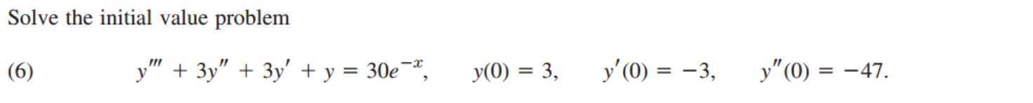 [Engineering Mathematics] Ch 3. Higher-order Linear ODE