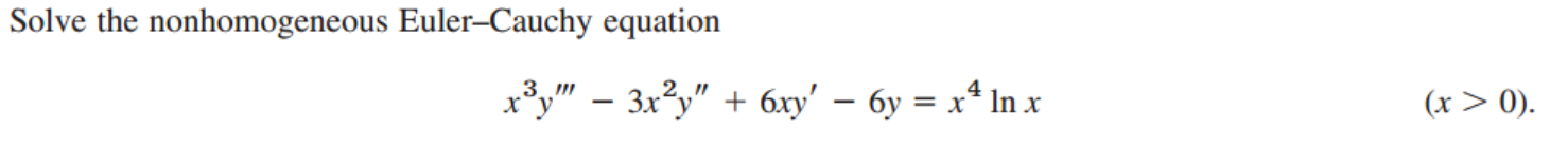 [Engineering Mathematics] Ch 3. Higher-order Linear ODE