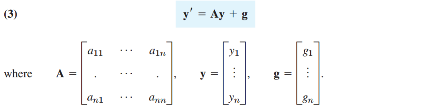 [Engineering Mathematics] Ch 4. Systems of ODE, Phase plane - part1