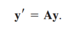 [Engineering Mathematics] Ch 4. Systems of ODE, Phase plane - part1
