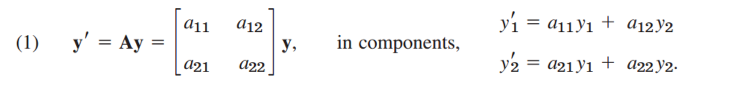 [Engineering Mathematics] Ch 4. Systems of ODE, Phase plane - part2