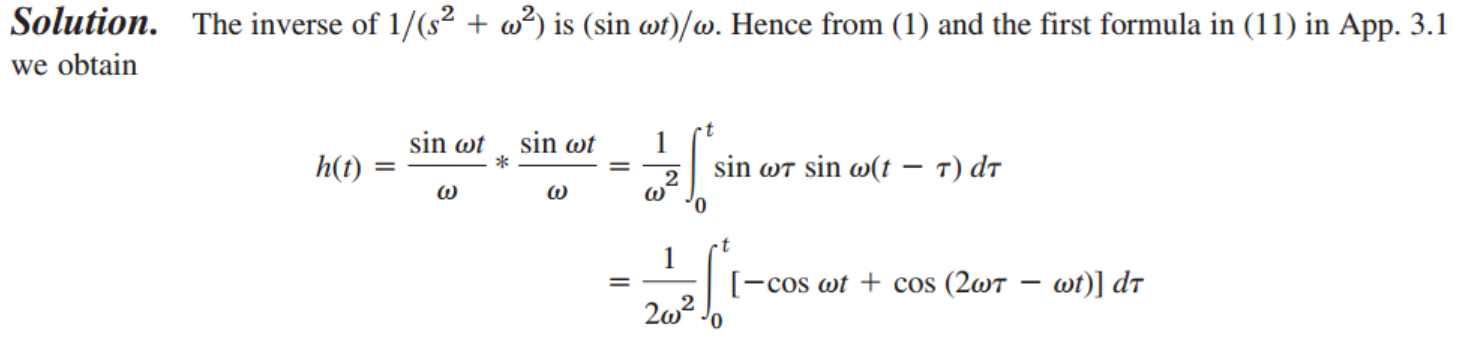 [Engineering Mathematics] Ch 6. Laplace Transform - Convolution. Integral Eq.