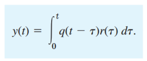 [Engineering Mathematics] Ch 6. Laplace Transform - Convolution. Integral Eq.