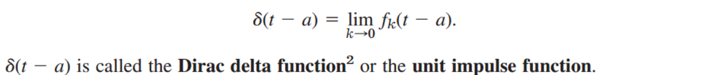 [Engineering Mathematics] Ch 6. Laplace Transform - Unit step function, Dirac's delta function