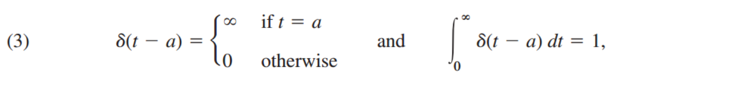 [Engineering Mathematics] Ch 6. Laplace Transform - Unit step function, Dirac's delta function